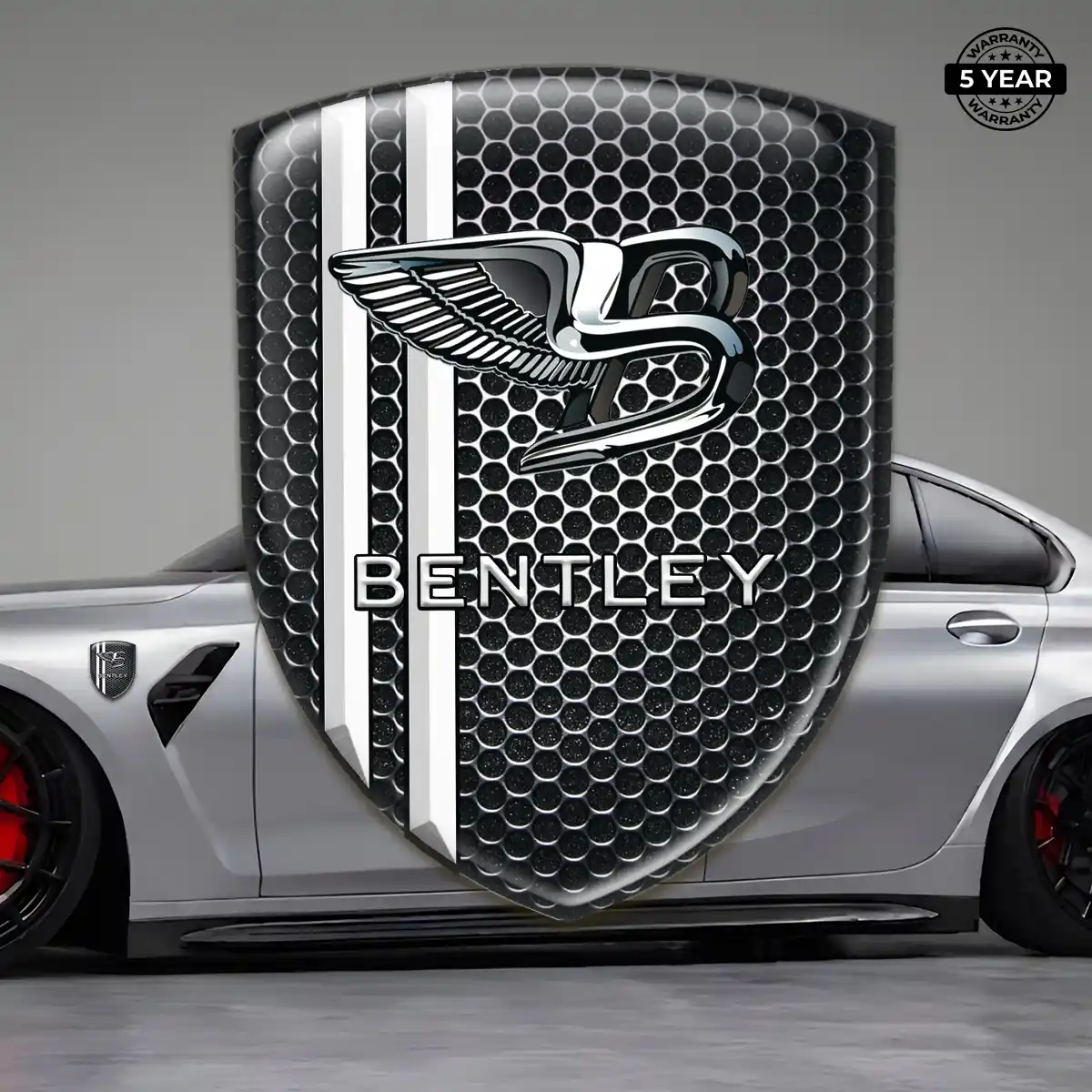 Bentley Emblem Logo Badge Outer Style