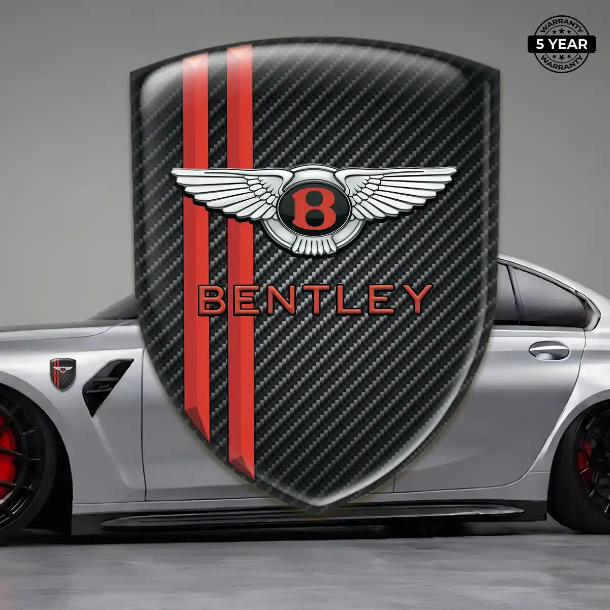 Bentley Emblem Logo Badge Resin Luxe