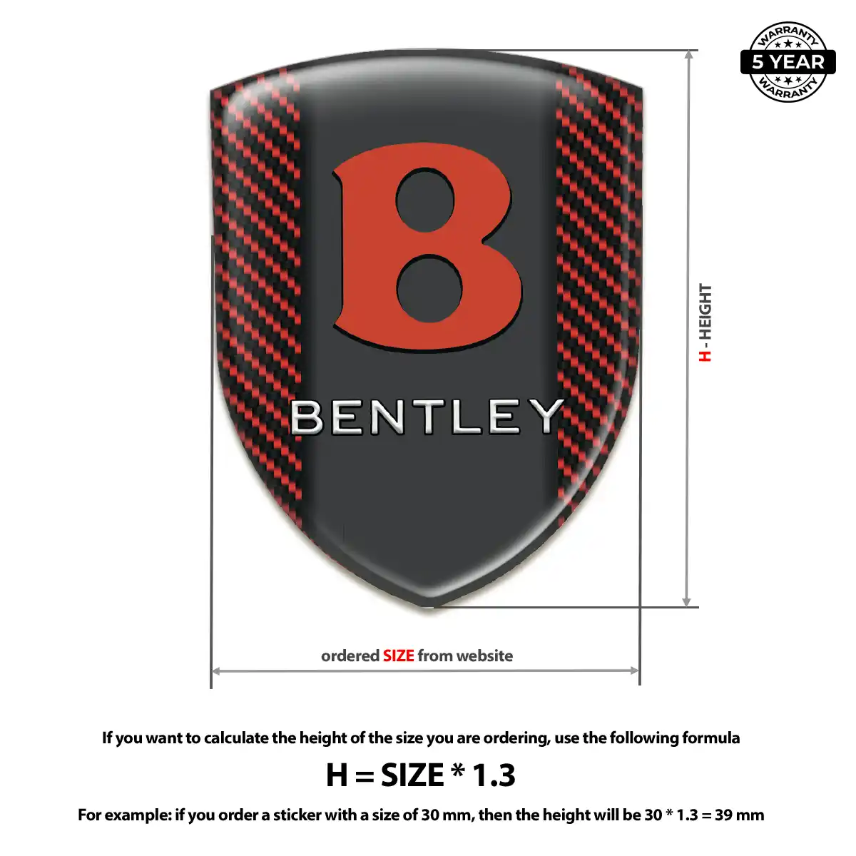 Bentley Emblem Logo Elite Edition