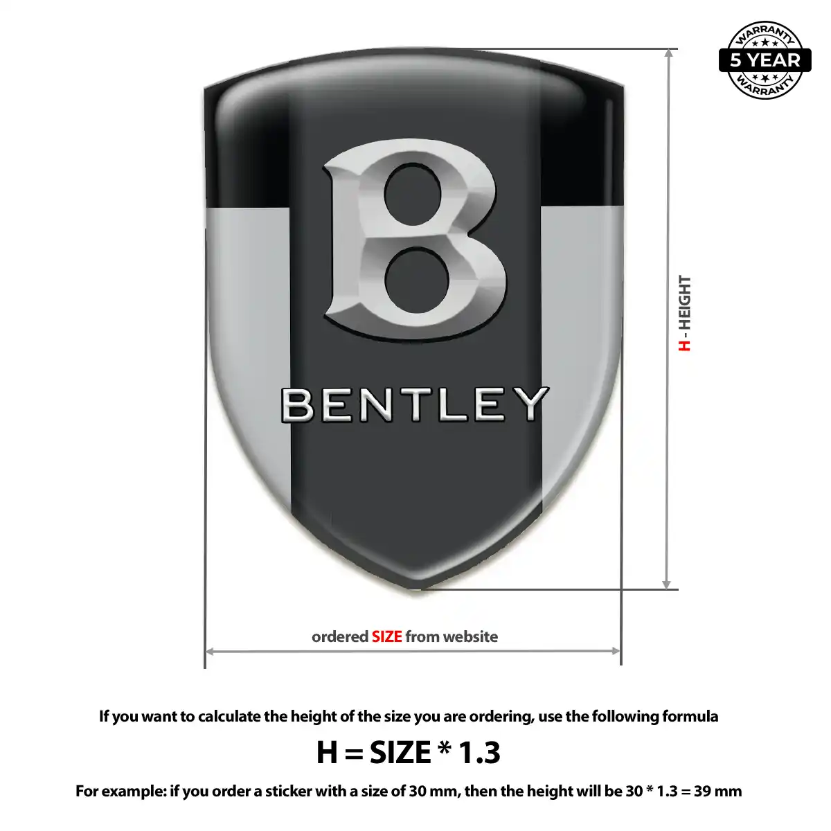 Bentley Emblem Logo Exclusive Series