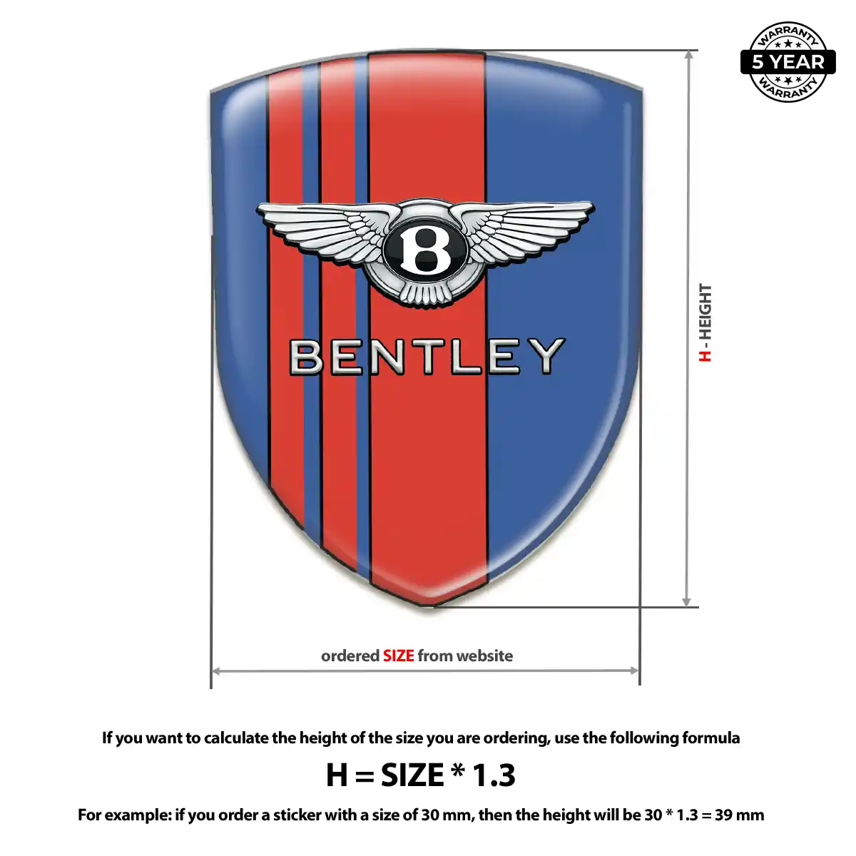 Bentley Emblem Logo Exterior Luxe