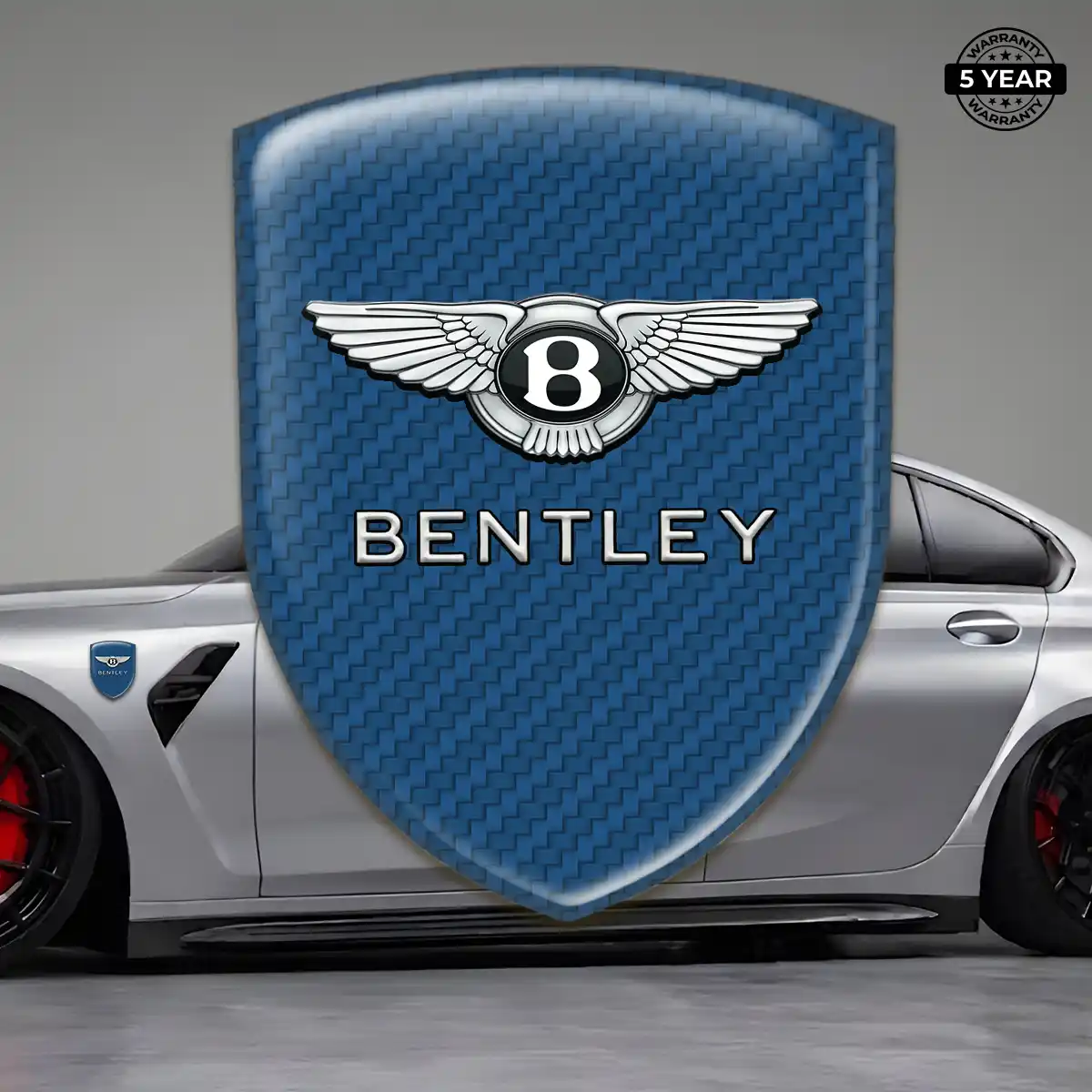 Bentley Emblem Logo Interior Elegance
