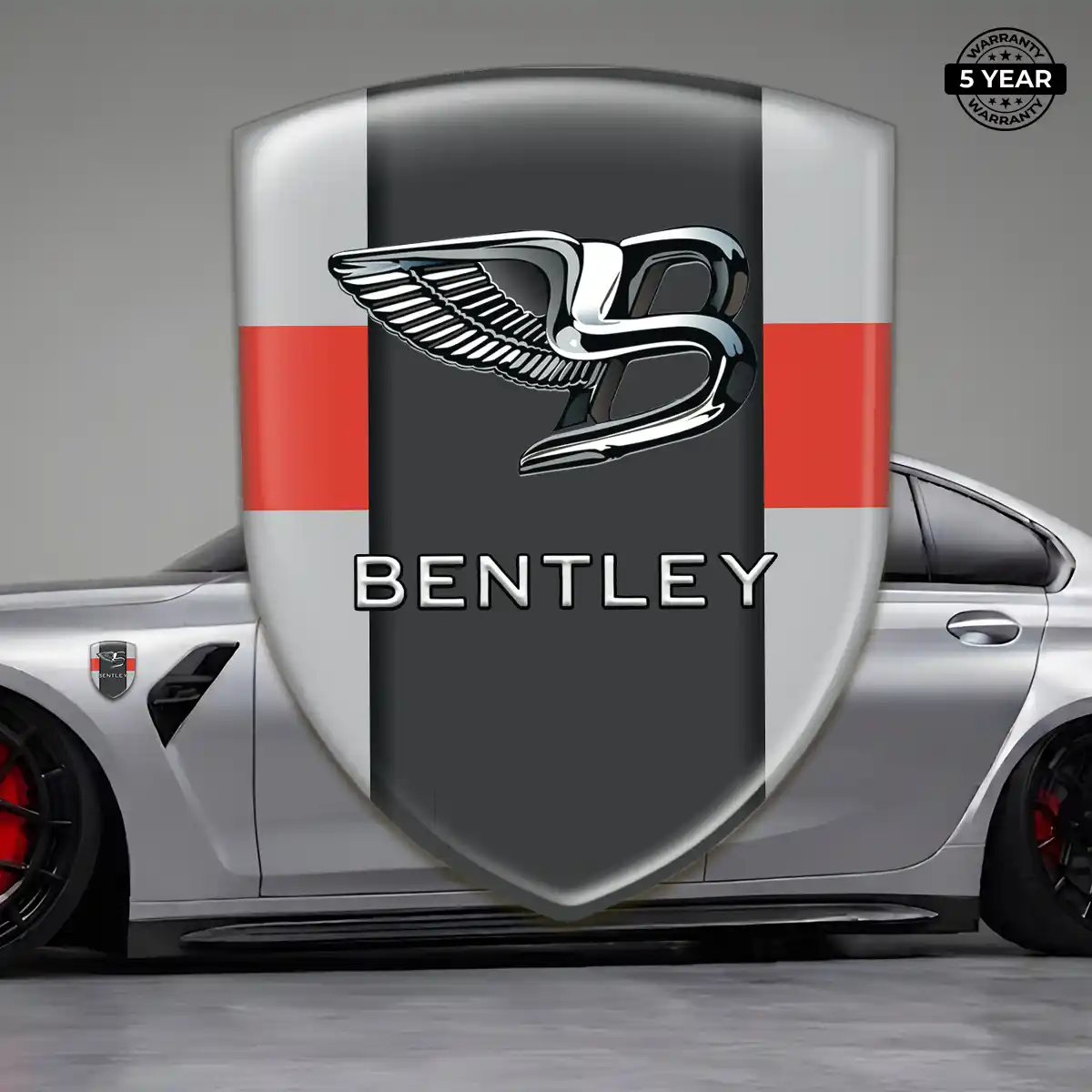 Bentley Emblem Logo Performance Style