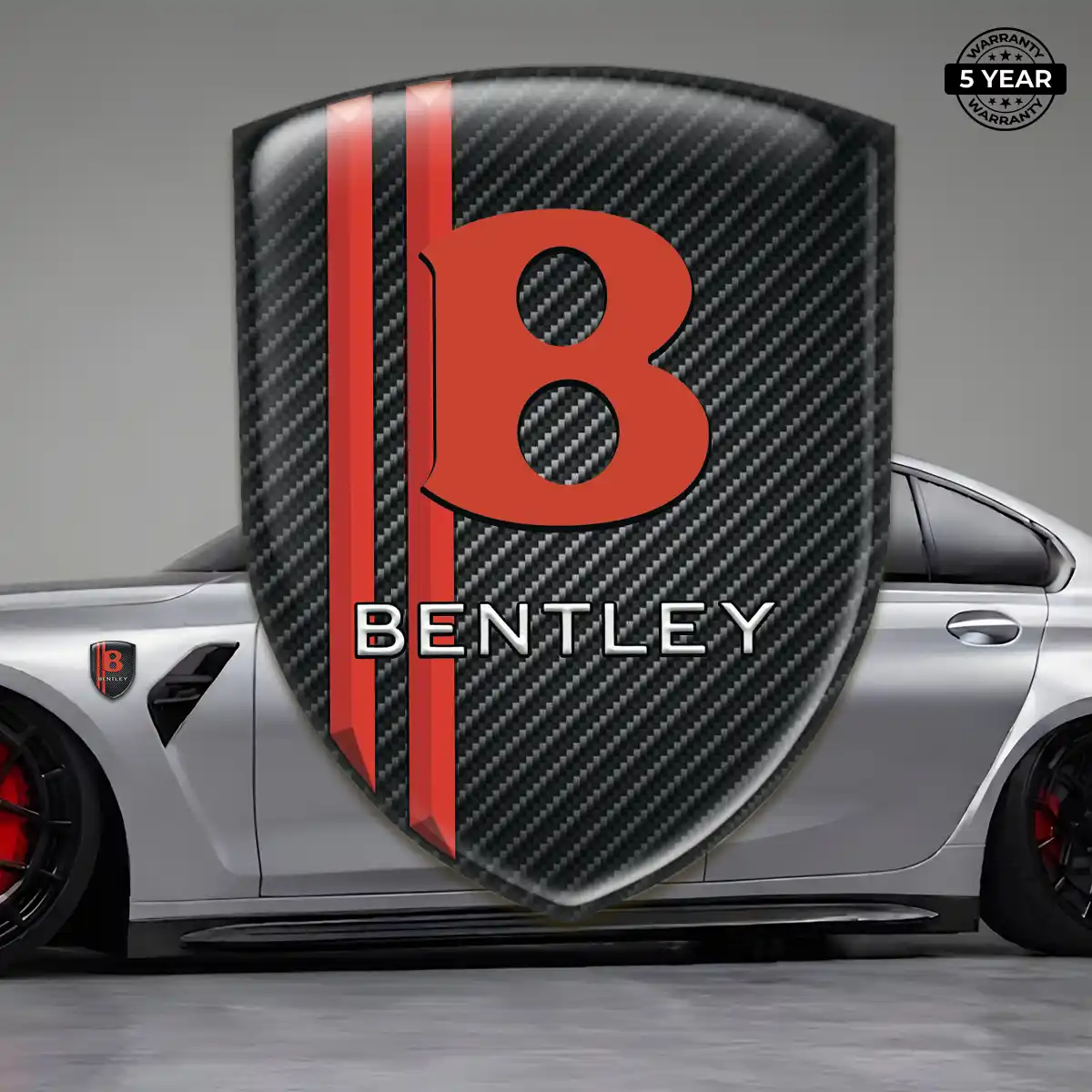 Bentley Emblem Logo Refined Design