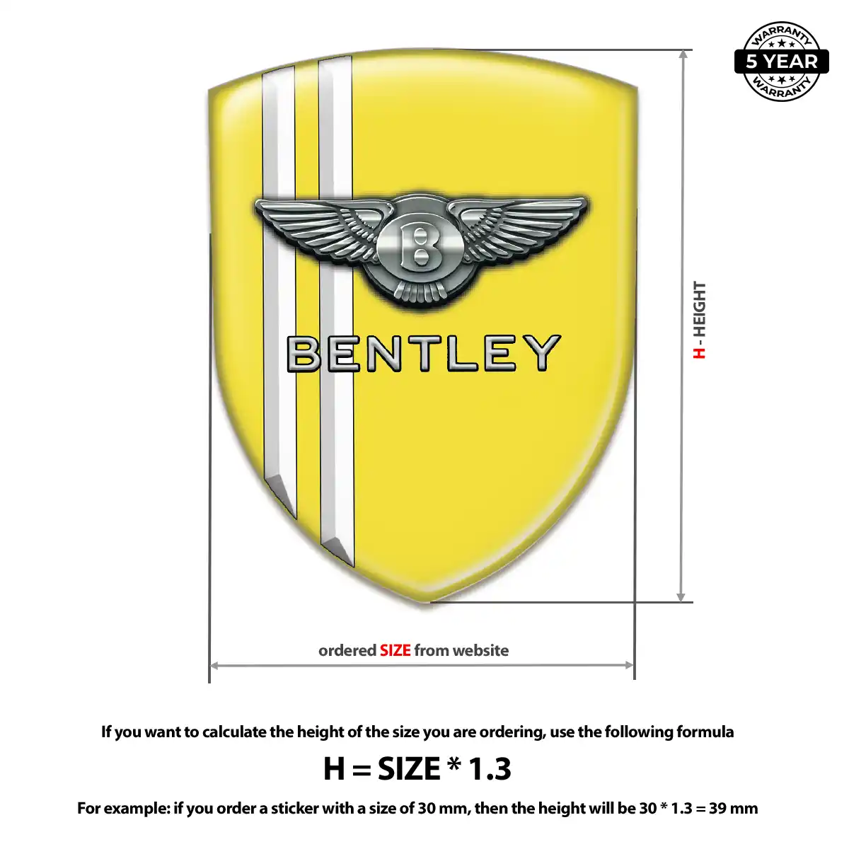 Bentley Emblem Outer Style