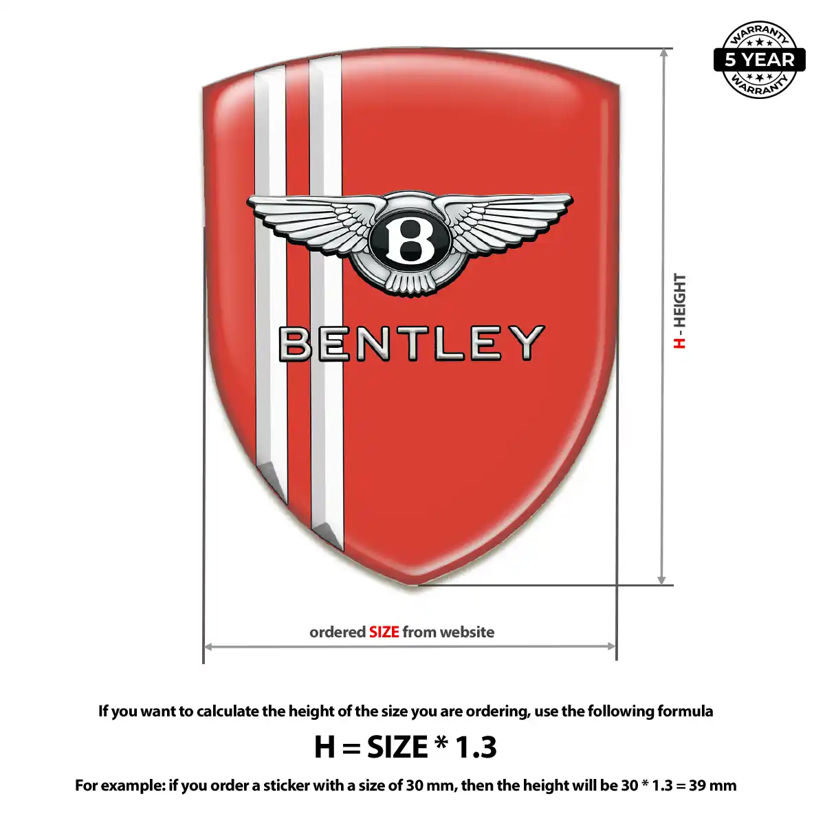 Bentley Emblem Prestige Line
