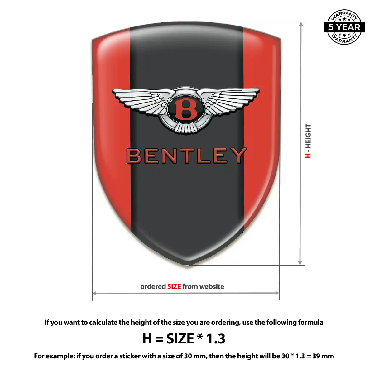 Bentley Emblem Prime Quality