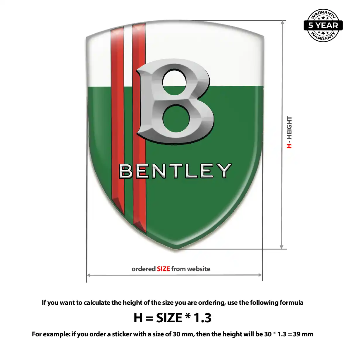 Bentley Emblem Shield Exclusive Series