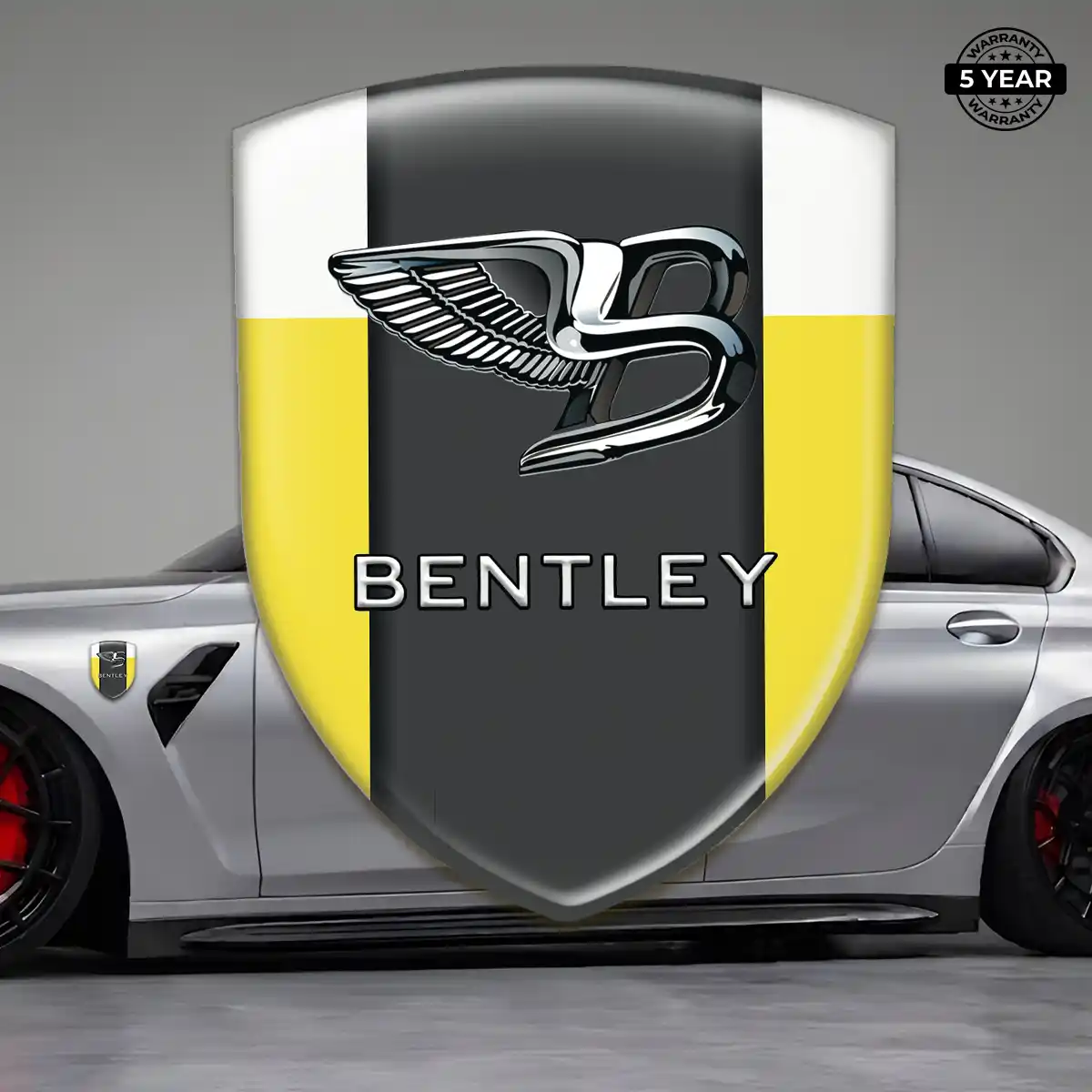 Bentley Emblem Shield Interior Elegance