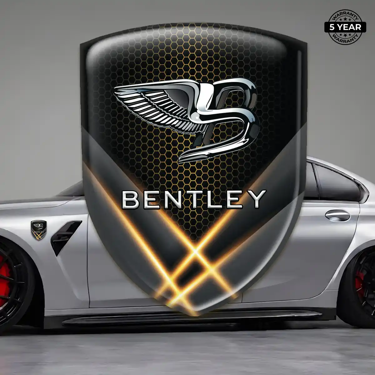 Bentley Emblem Shield Interior Luxe