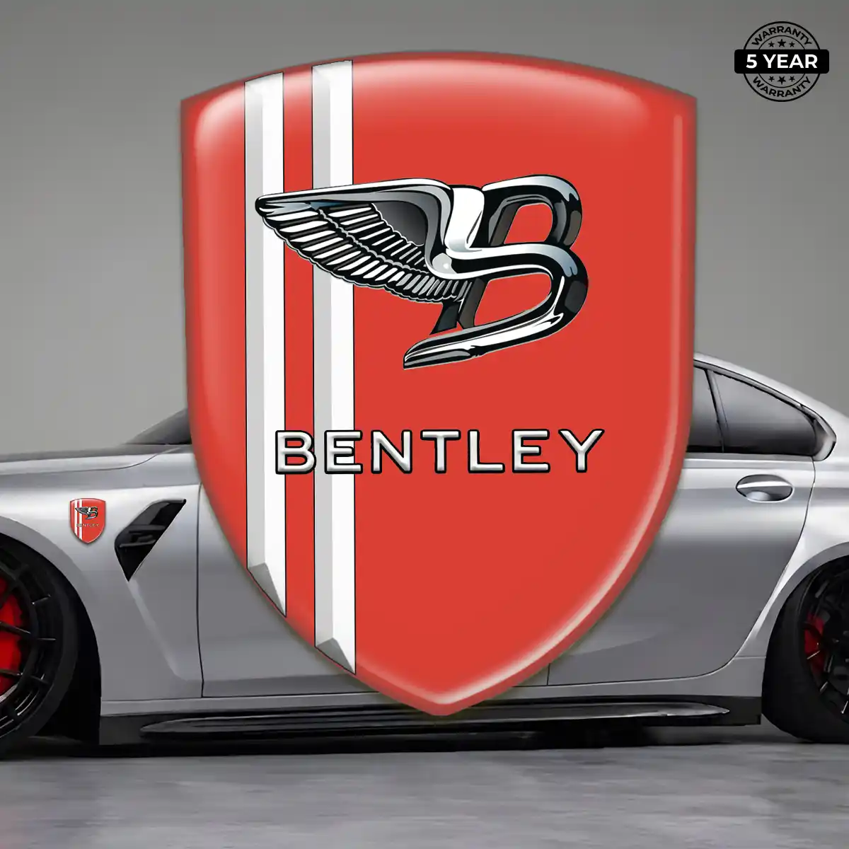 Bentley Emblem Shield Outer Style