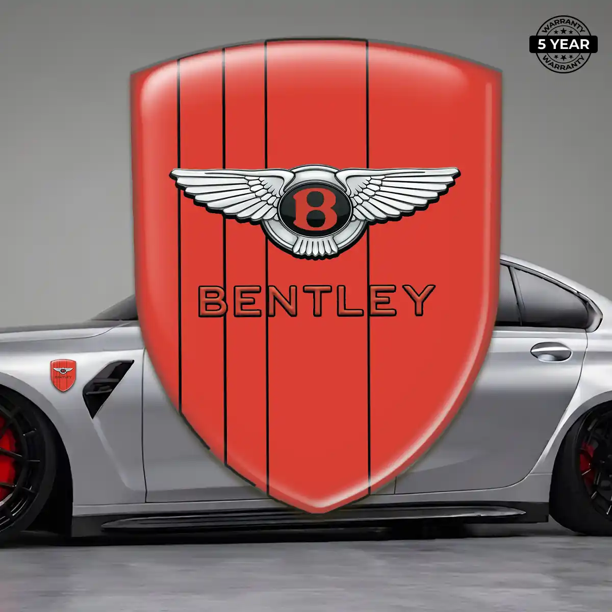 Bentley Emblem Shield Premium Dome
