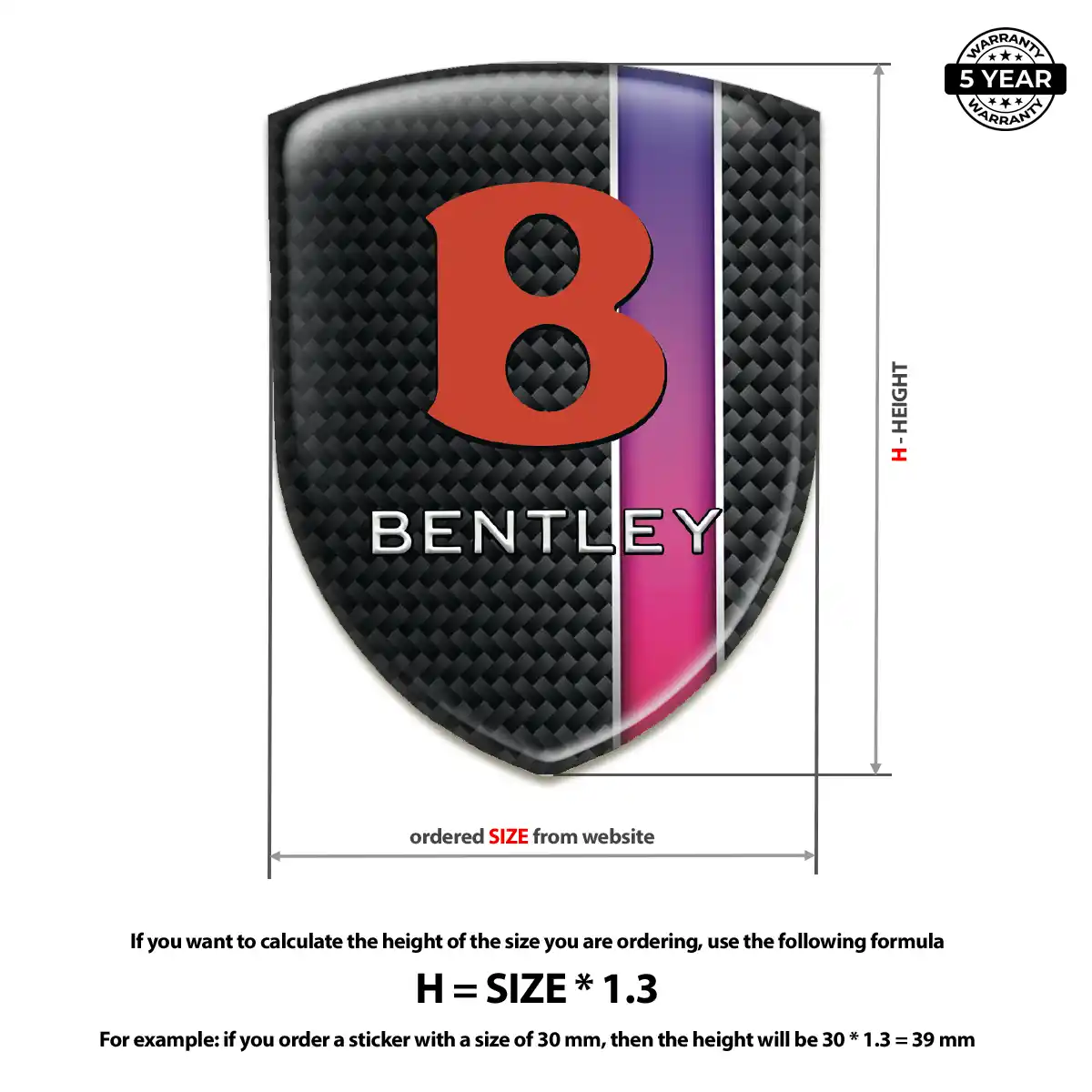 Bentley Emblem Signature Grade