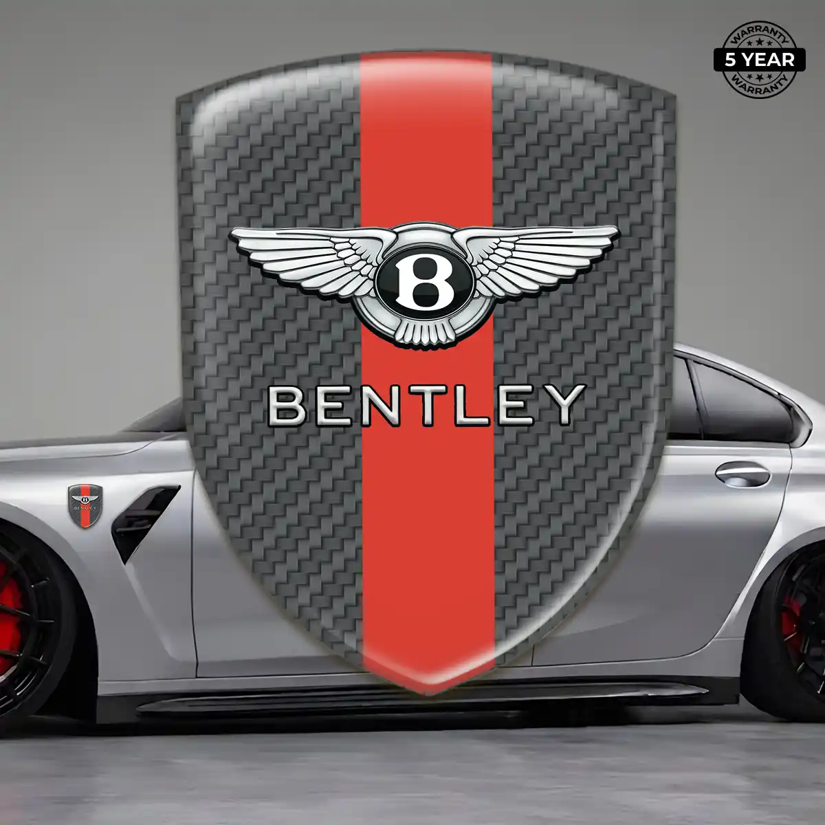 Bentley Emblem Silicone Auto Tuning