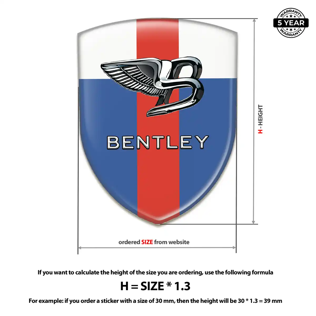 Bentley Emblem Silicone Deluxe Edition