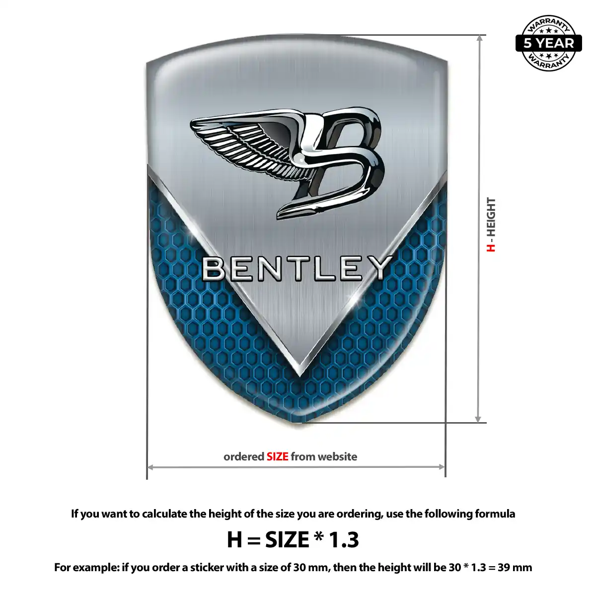Bentley Emblem Silicone Exclusive Series