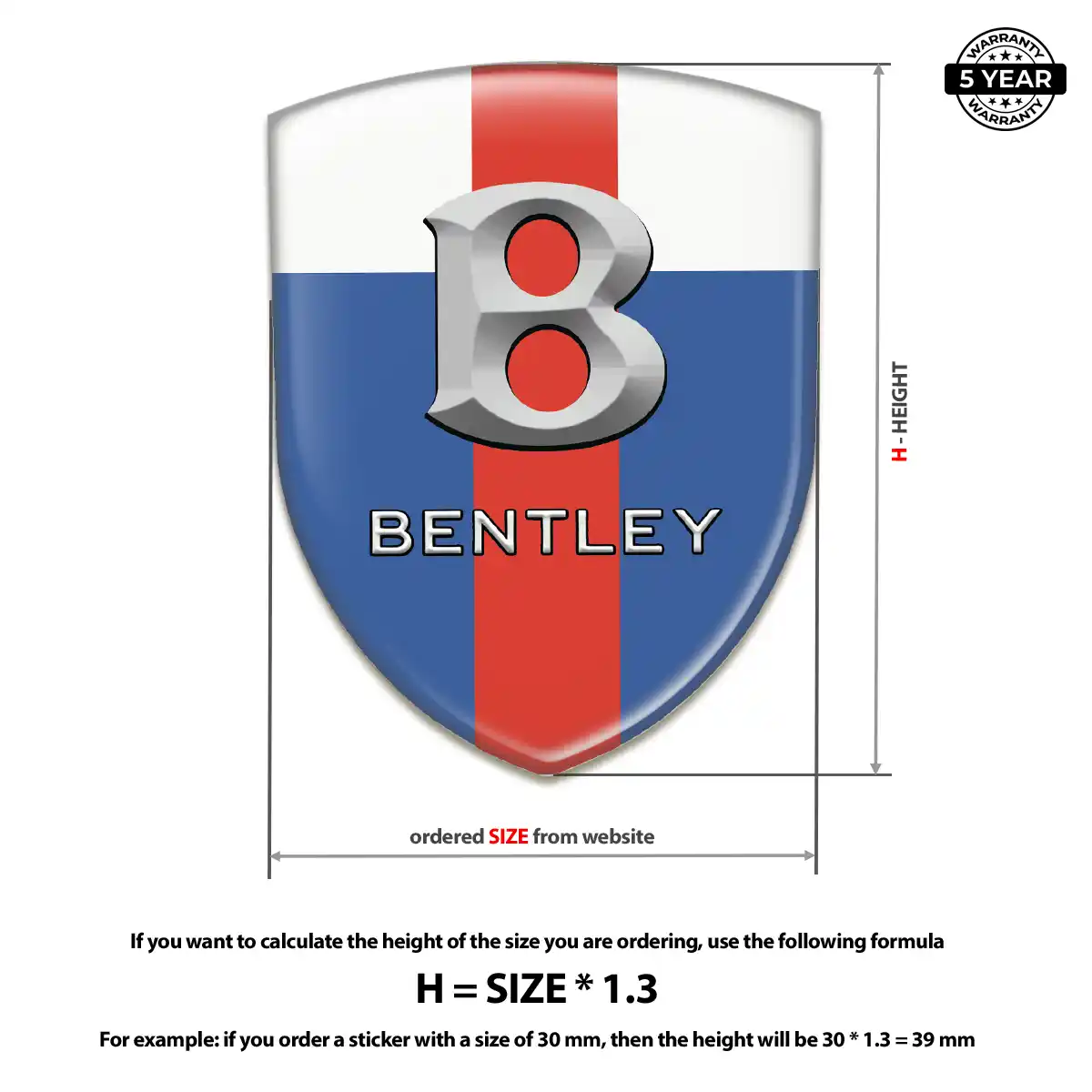 Bentley Emblem Silicone Prestige Line
