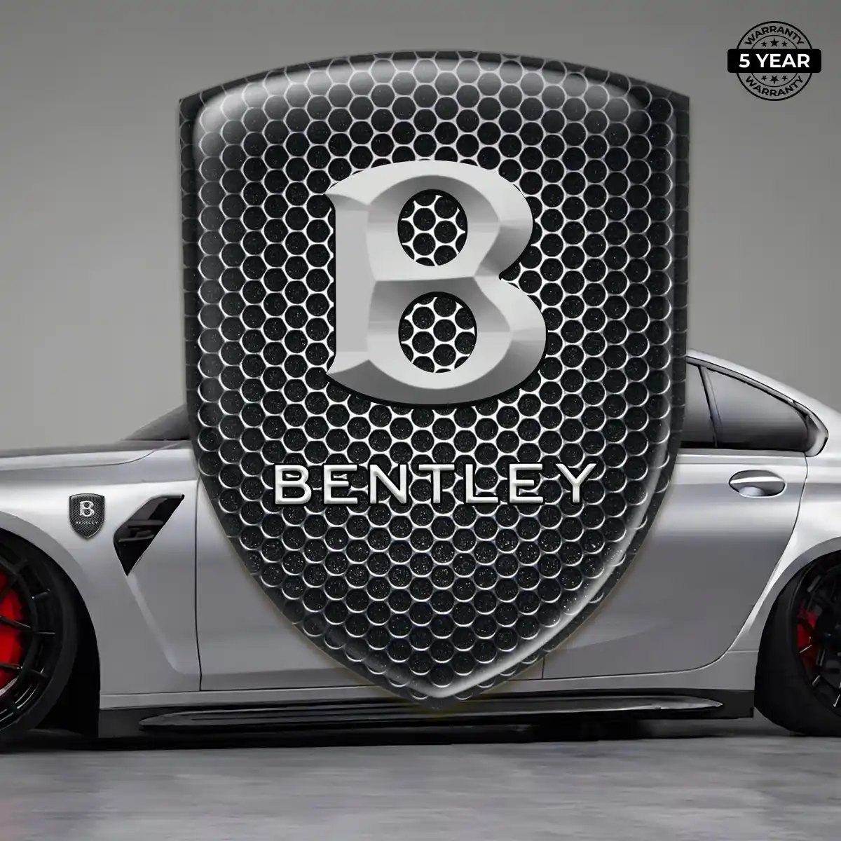Bentley Emblem Silicone Refined Design