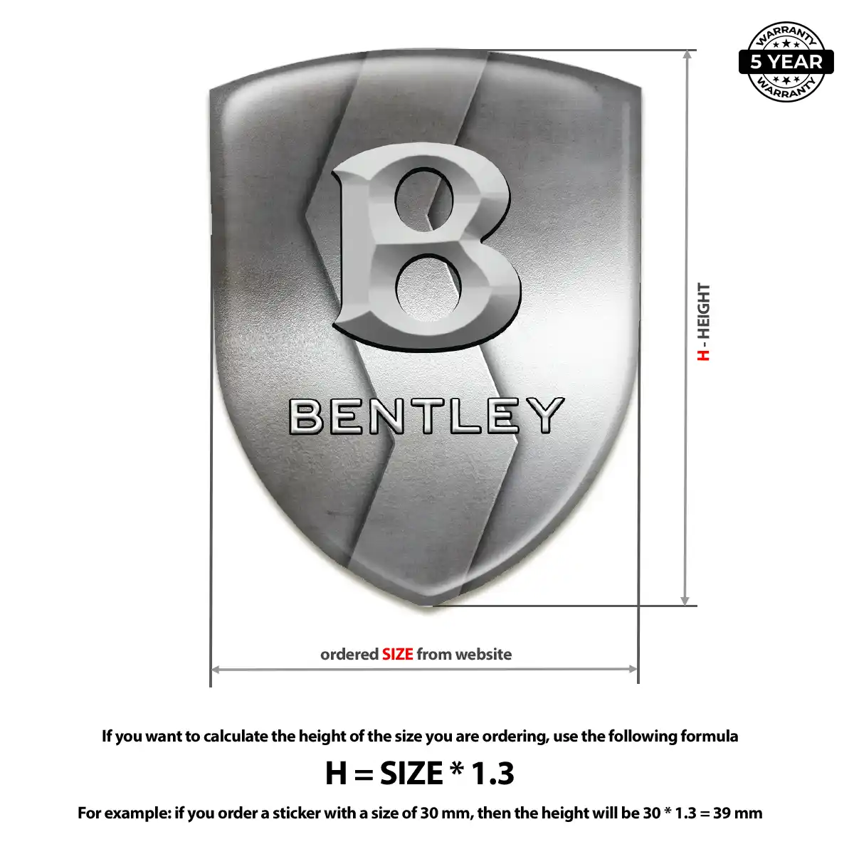 Bentley Emblem Silicone Sleek Style