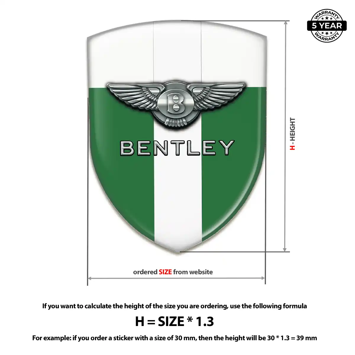 Bentley Emblem Silicone Sport Tuning