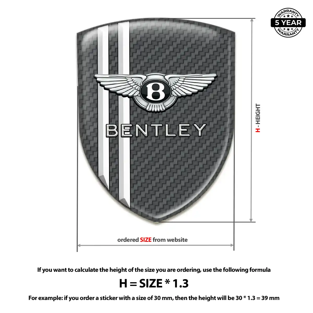 Bentley Emblem Superior Craft