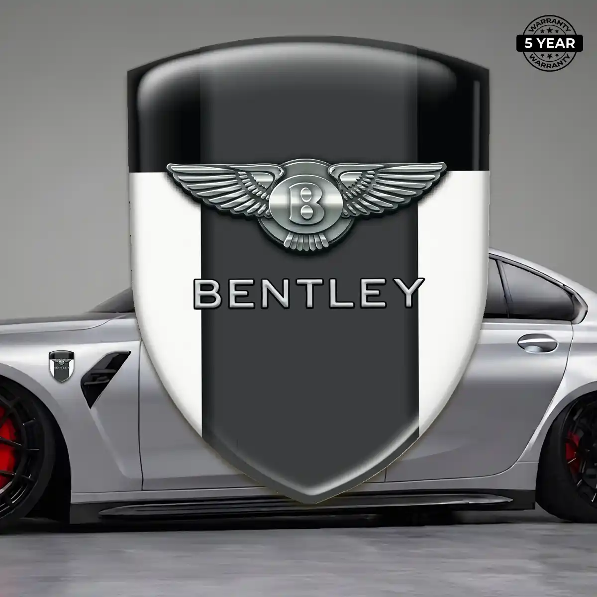 Bentley Epoxy Domed Sticker Deluxe Edition