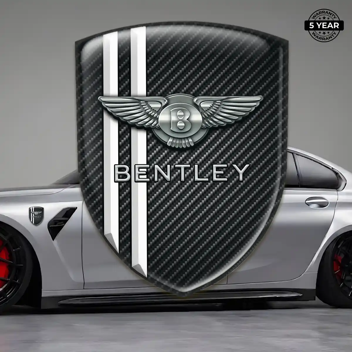 Bentley Epoxy Domed Sticker Exterior Luxe