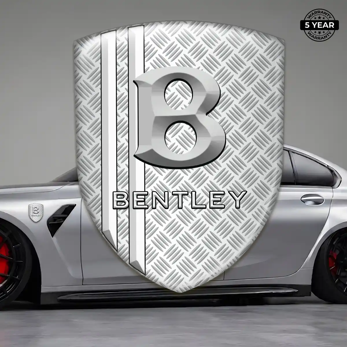Bentley Epoxy Domed Sticker Interior Elegance