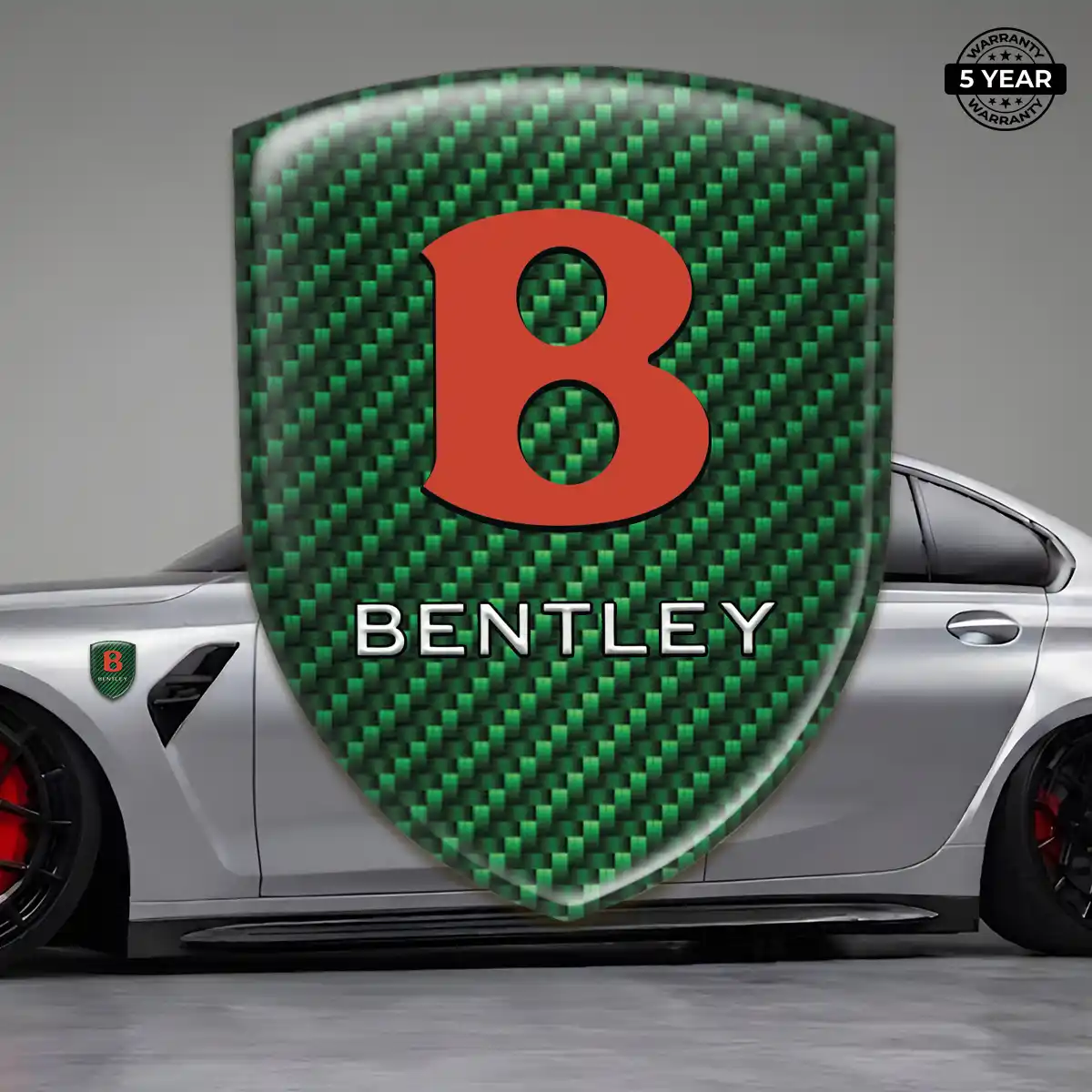 Bentley Epoxy Domed Sticker Performance Style