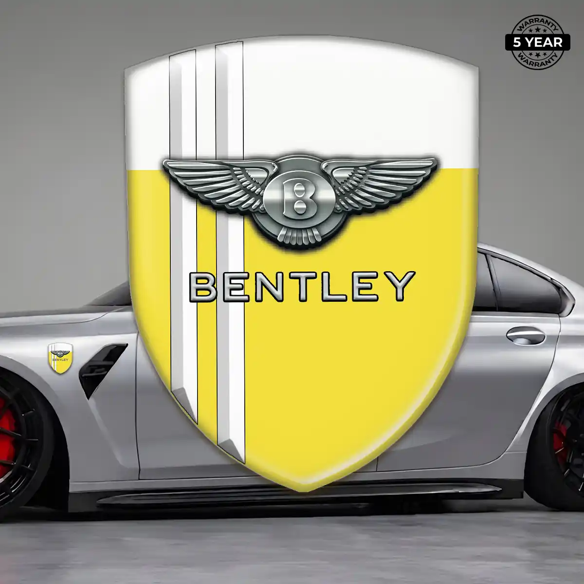 Bentley Epoxy Domed Sticker Resin Luxe