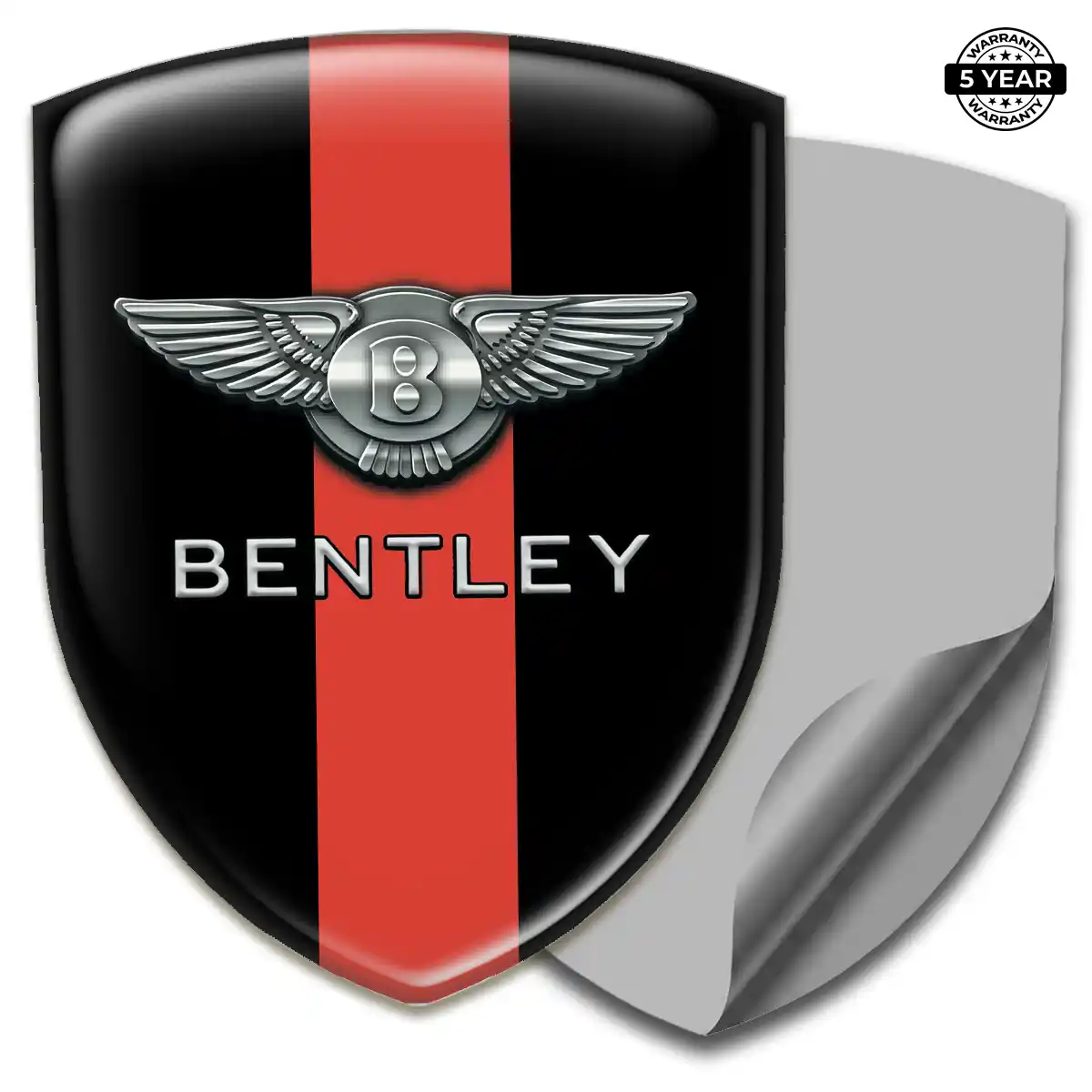 Bentley Epoxy Domed Sticker Signature Grade