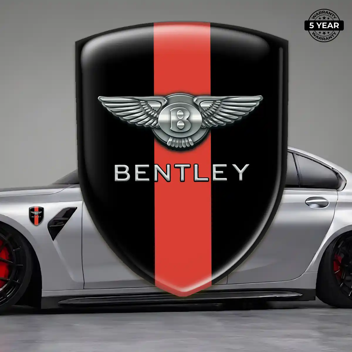 Bentley Epoxy Domed Sticker Signature Grade
