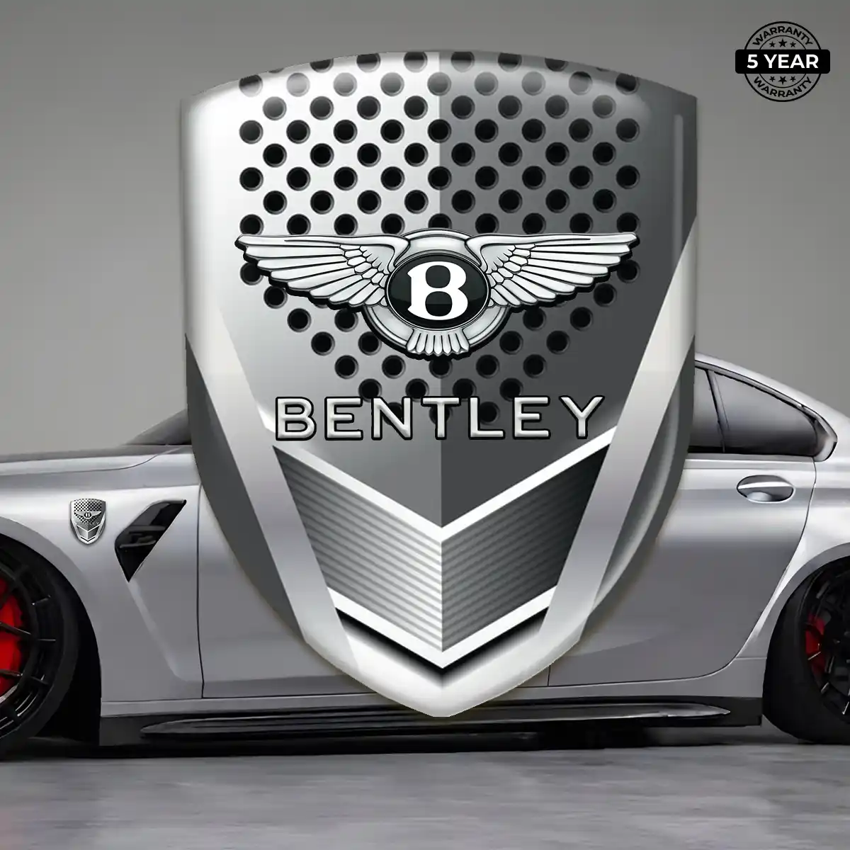 Bentley Epoxy Domed Sticker Sport Tuning