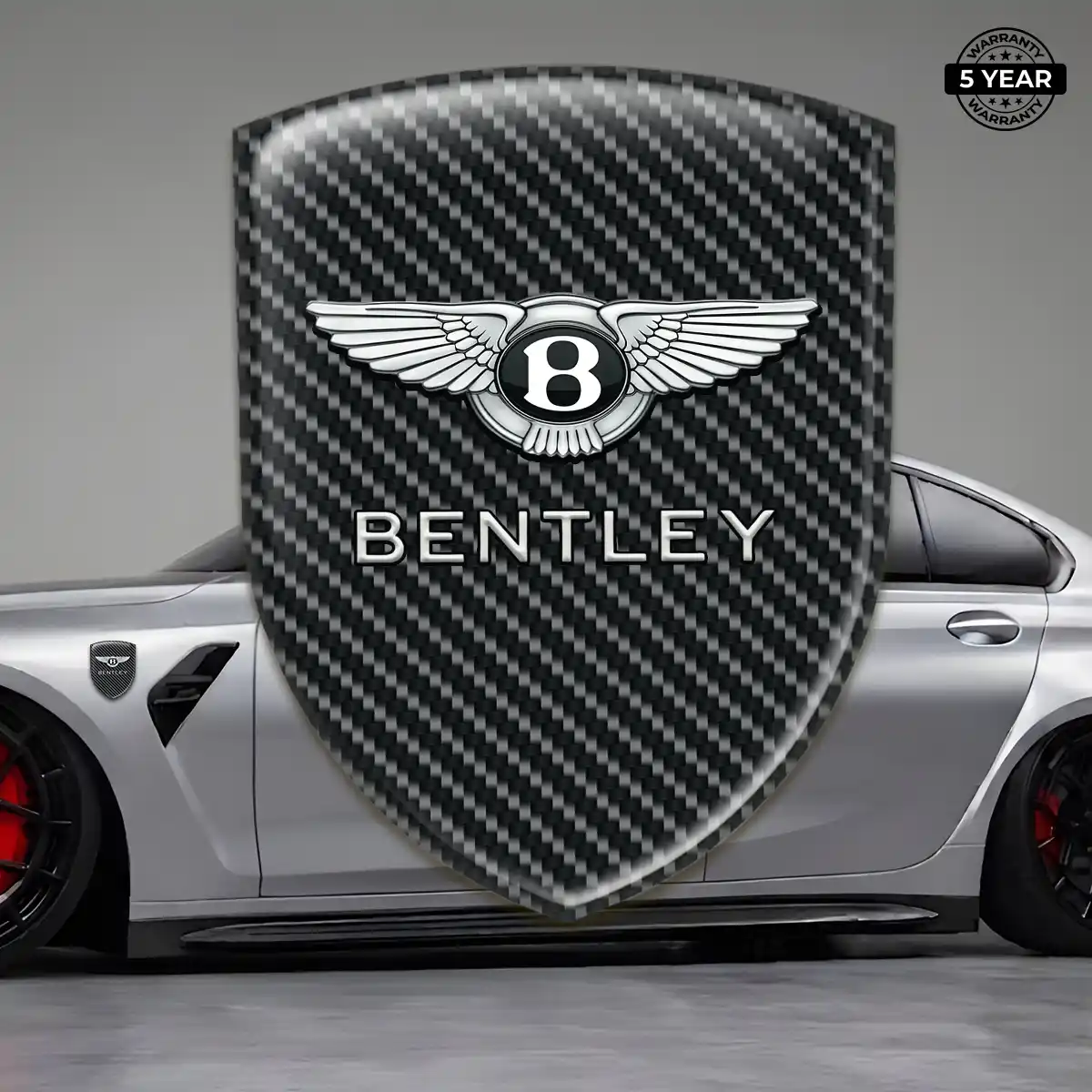 Bentley Epoxy Domed Sticker Superior Craft