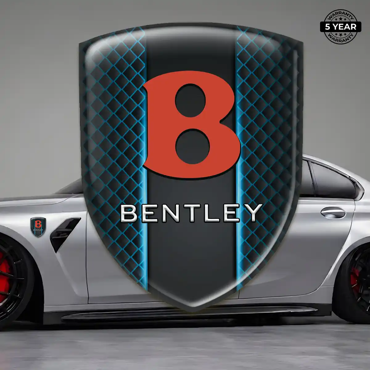 Bentley Gel Badge Sticker Auto Tuning