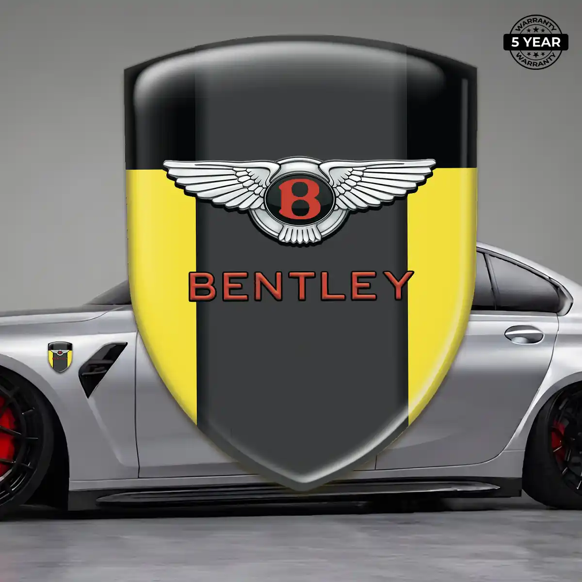 Bentley Gel Badge Sticker Cabin Style