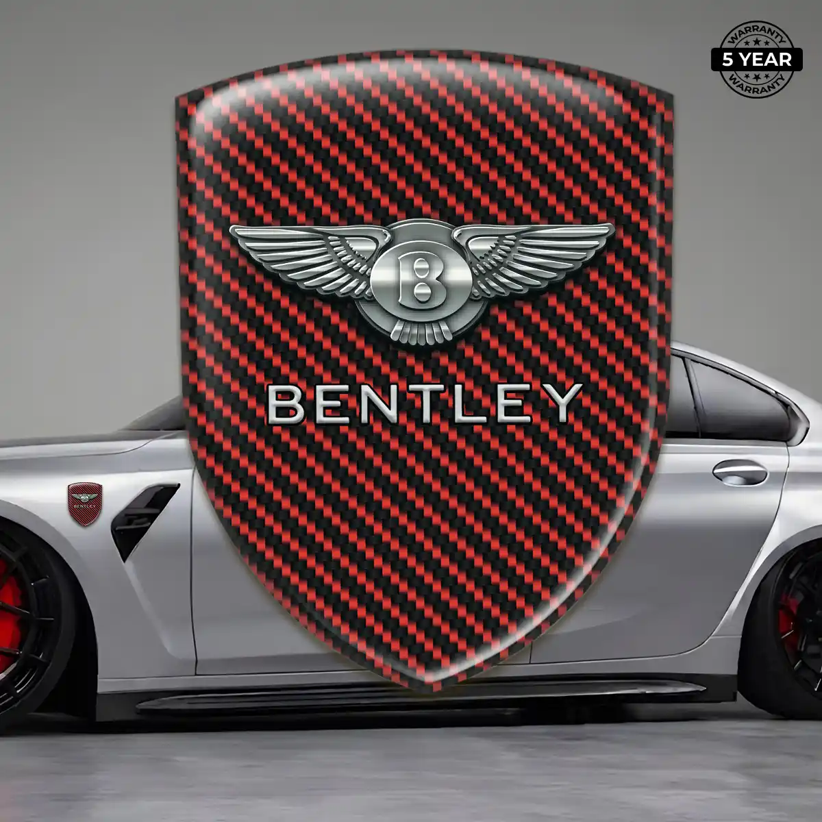 Bentley Gel Badge Sticker Exterior Luxe