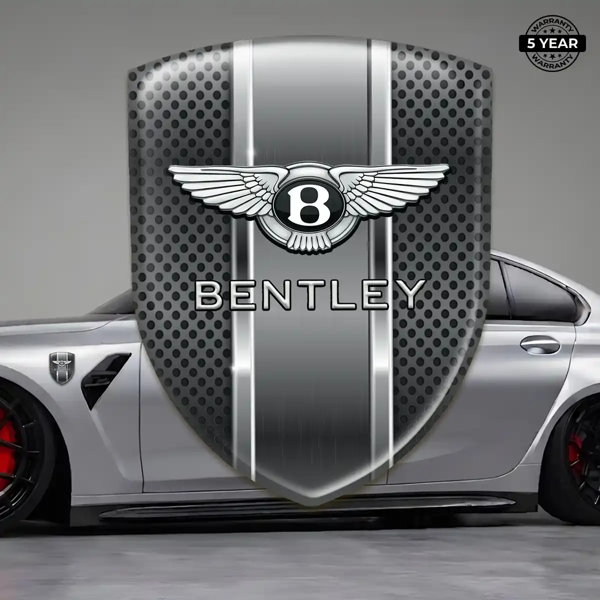 Bentley Gel Badge Sticker Interior Elegance