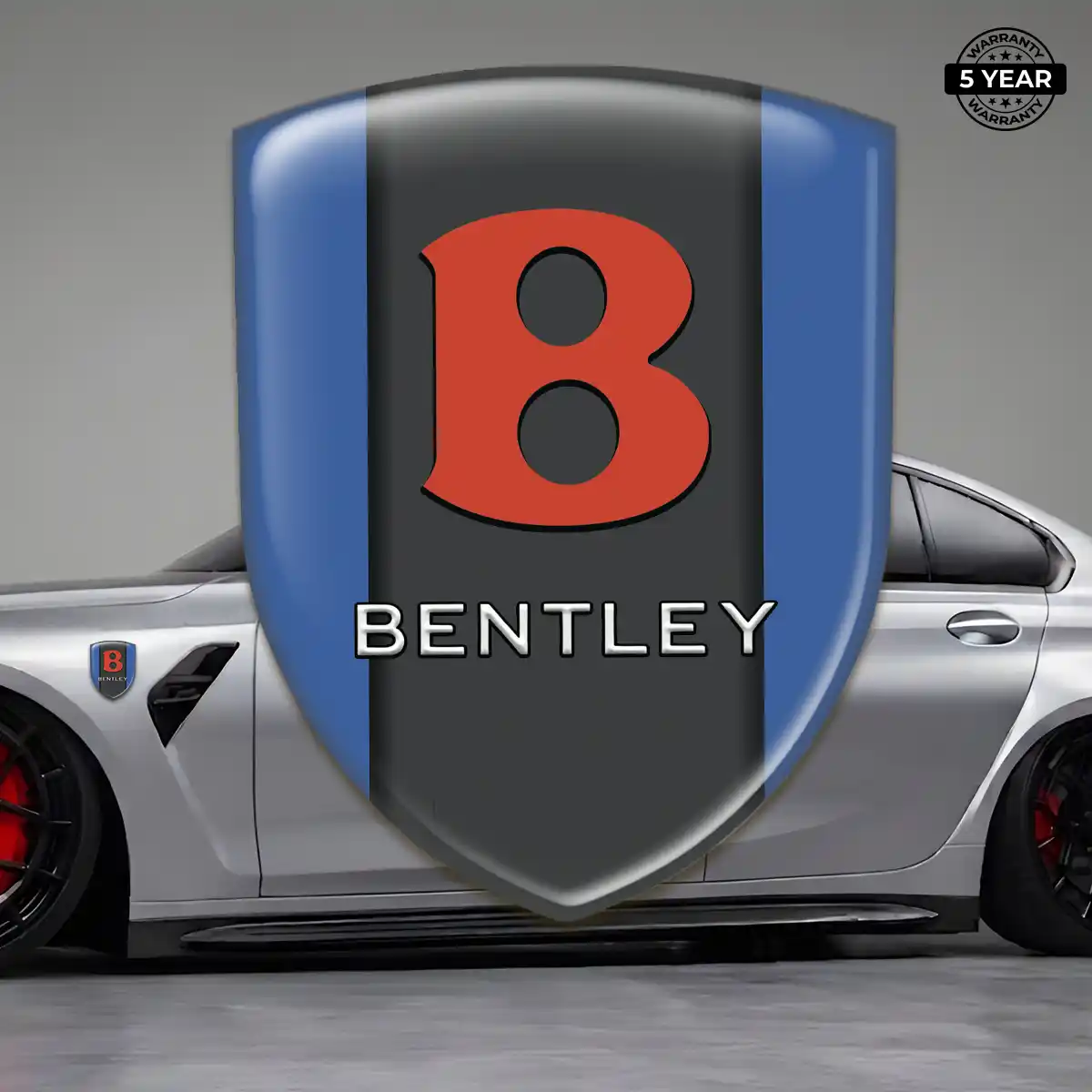 Bentley Gel Badge Sticker Interior Luxe