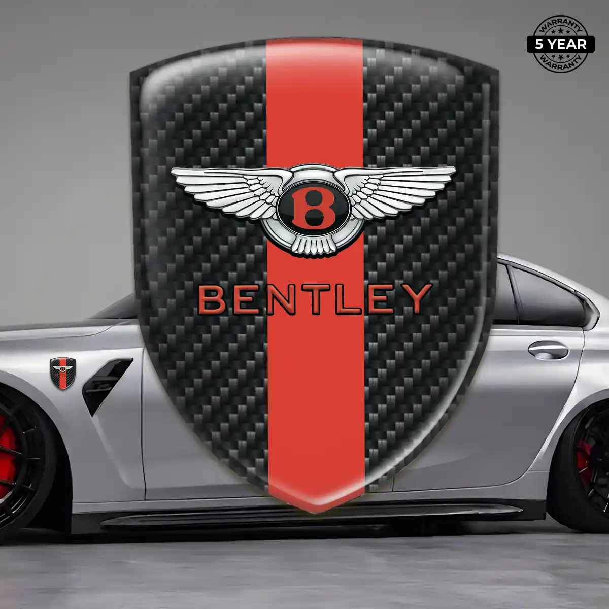 Bentley Gel Badge Sticker Noble Edition