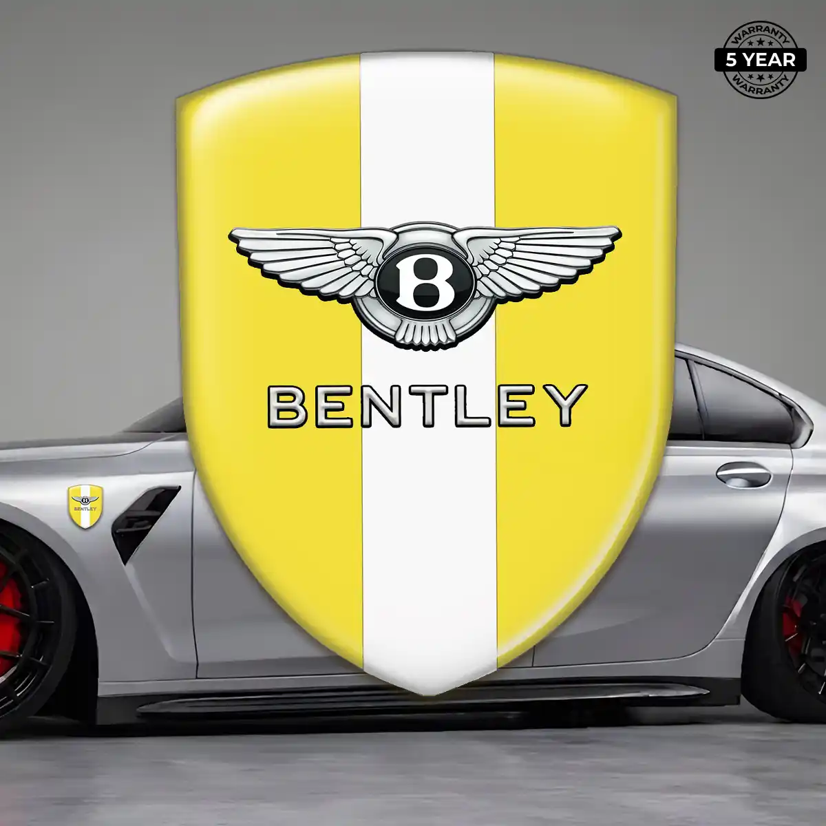 Bentley Gel Badge Sticker Performance Style