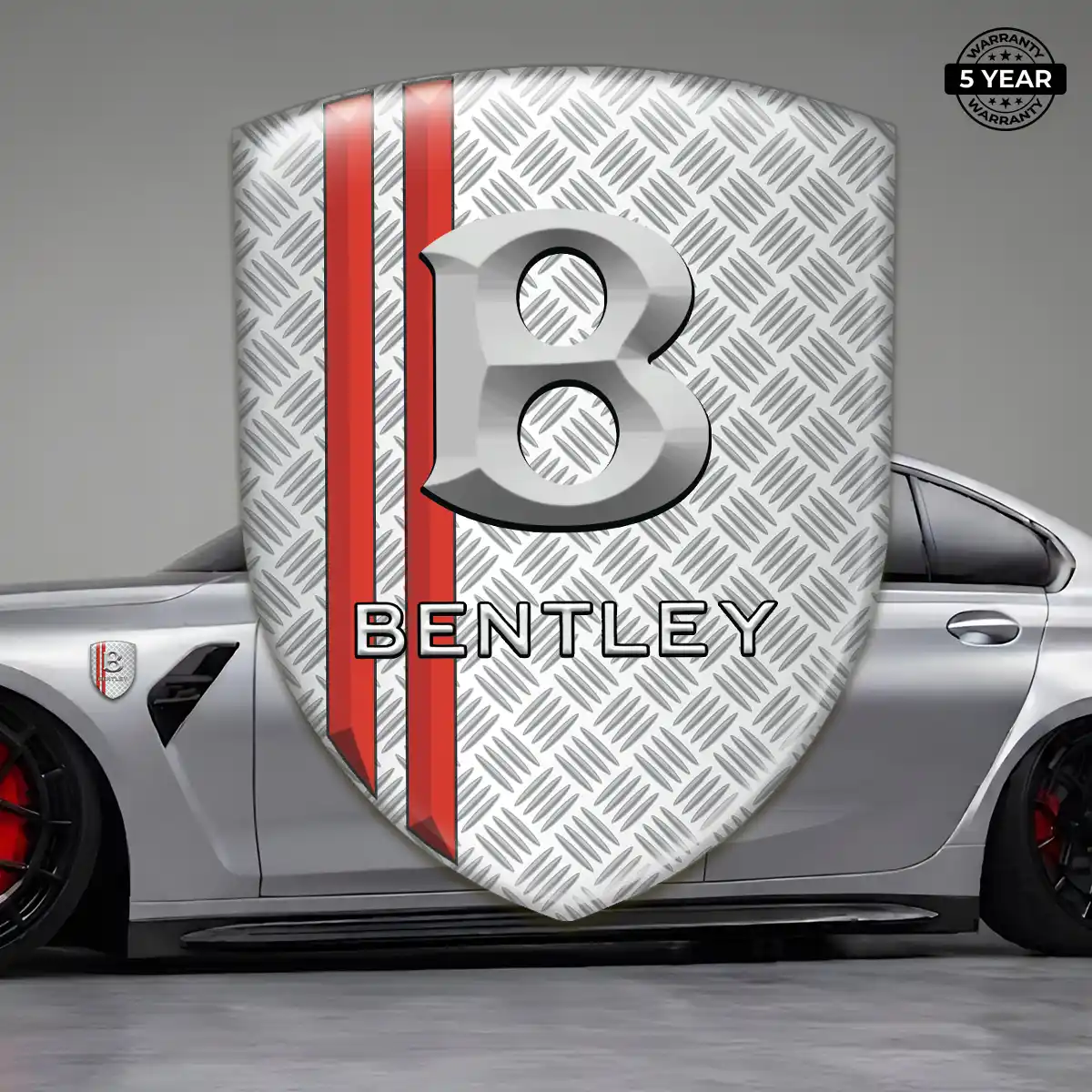 Bentley Gel Badge Sticker Refined Design