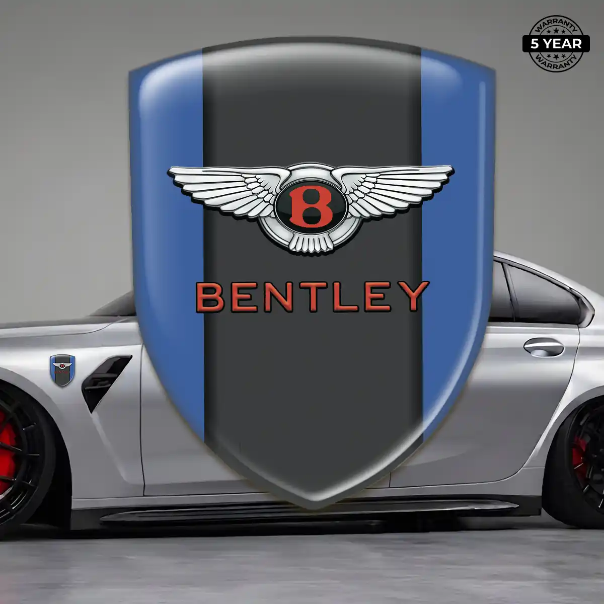 Bentley Gel Badge Sticker Resin Elite