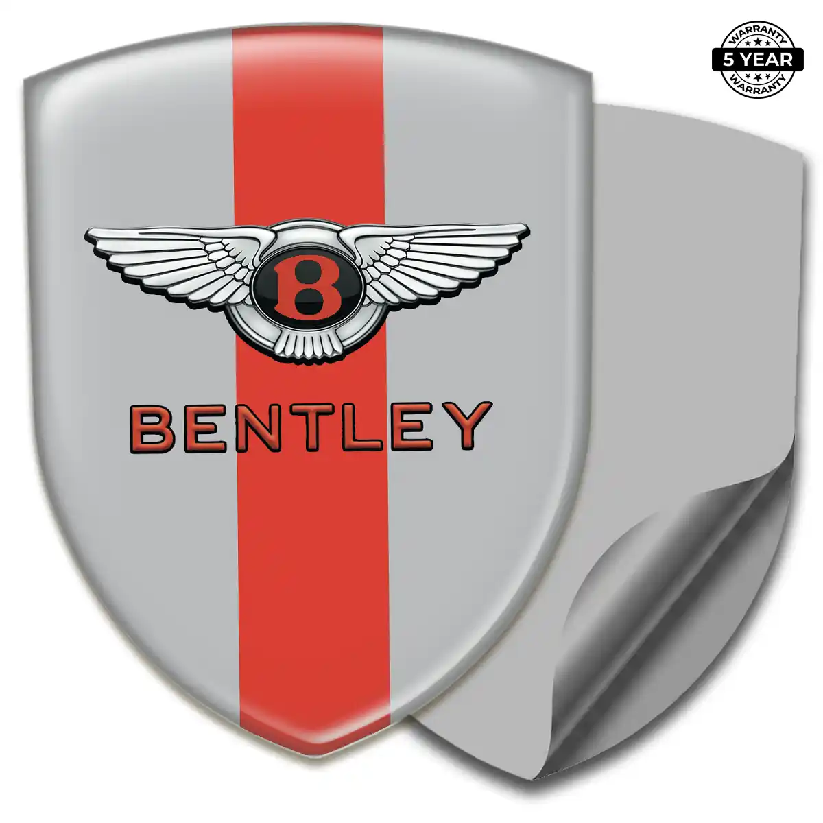 Bentley Gel Badge Sticker Resin Luxe