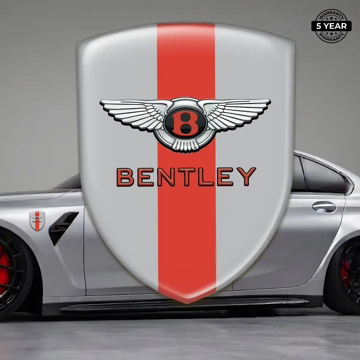 Bentley Gel Badge Sticker Resin Luxe