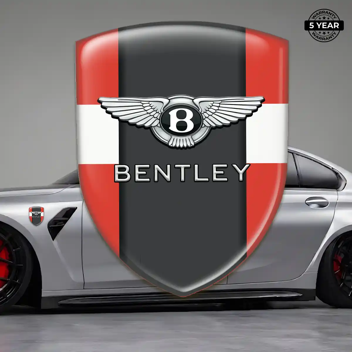 Bentley Gel Badge Sticker Street Tuning