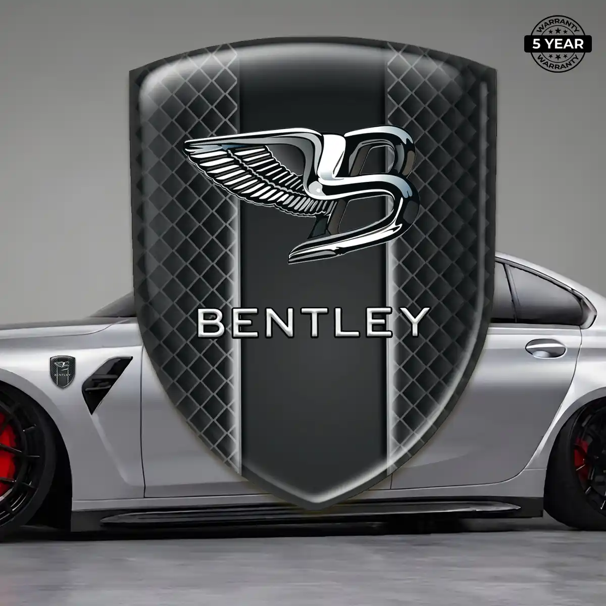 Bentley Gel Badge Sticker Superior Craft