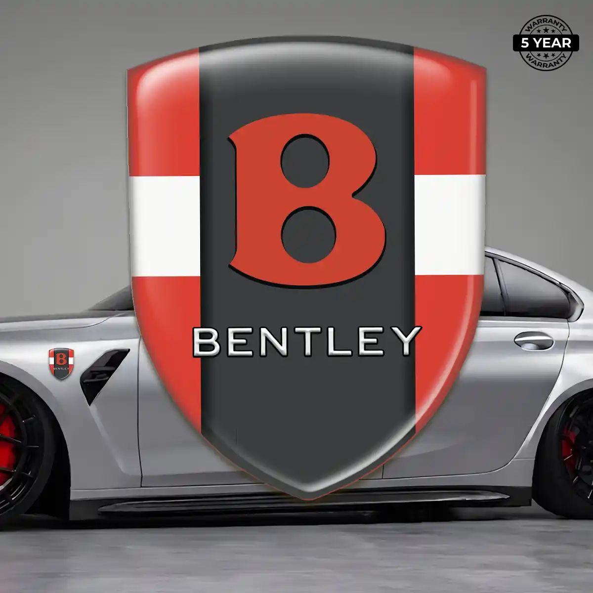 Bentley Gel Emblem Sticker Auto Tuning