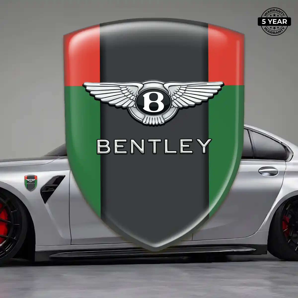 Bentley Gel Emblem Sticker Cabin Style