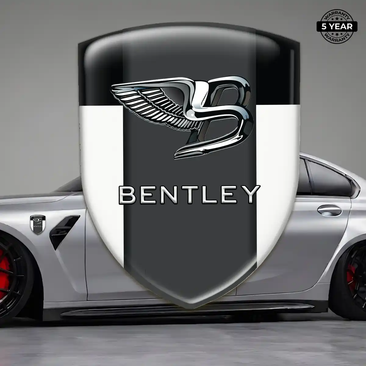 Bentley Gel Emblem Sticker Elite Finish